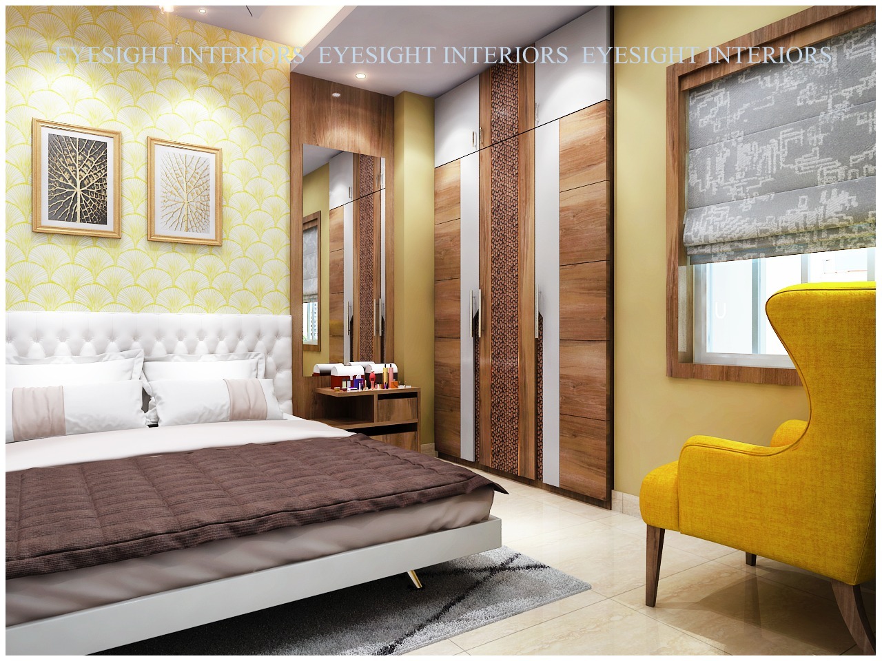 Stylish Bedroom Interior Designing