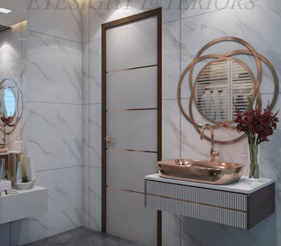 Lovely basin vanity