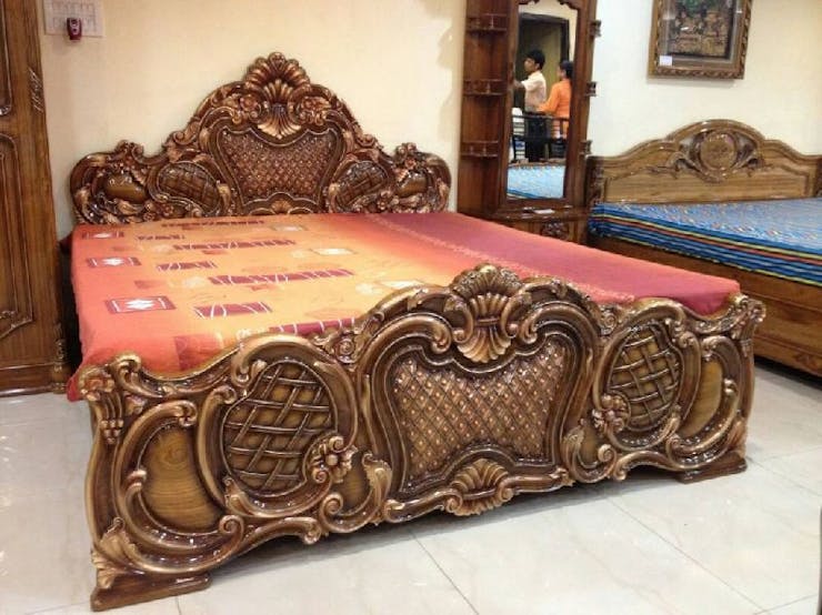 Shegun wood bed design