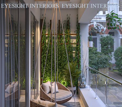 Stylish balcony design