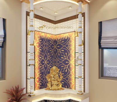 Beautiful mandir design in kolkata