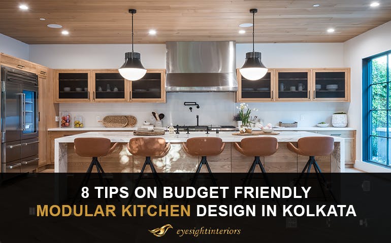 8 Tips On Budget Friendly Modular Kitchen Design in Kolkata - blog poster