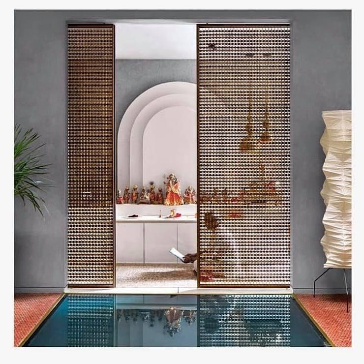 bengali thakur ghar design