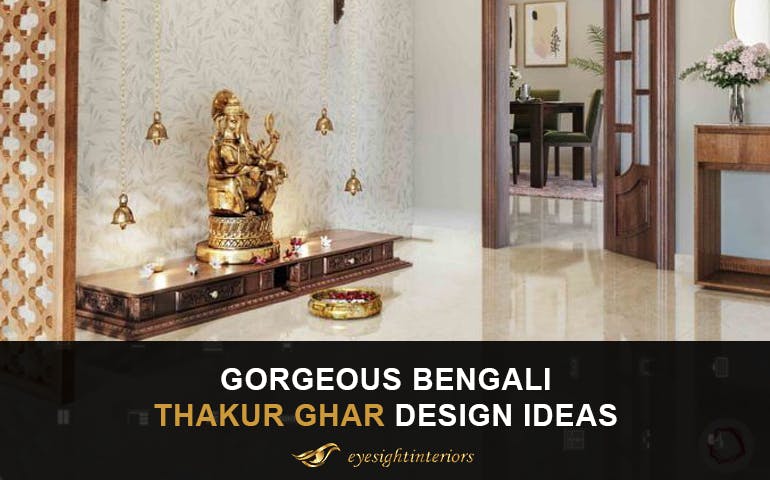 Bengali Thakur Ghar Design