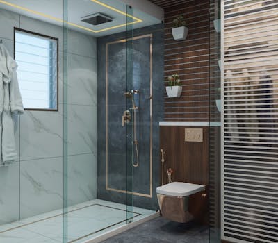 Nice looking bathroom