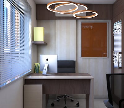Modern desk design for office