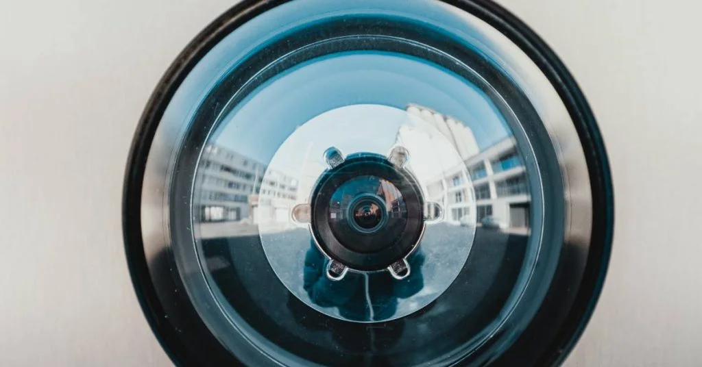 Close-up of camera lens