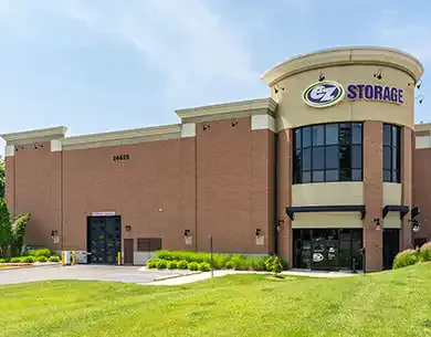 EZ Storage exterior view of facility at Evergreen Road location