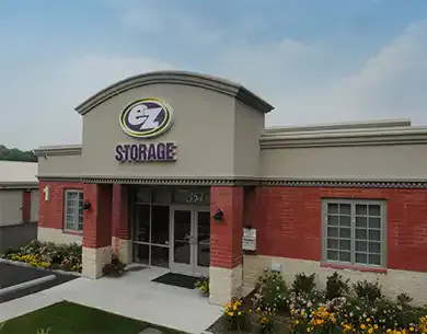 exterior view of EZ Storage facility in Huntingdon Valley 