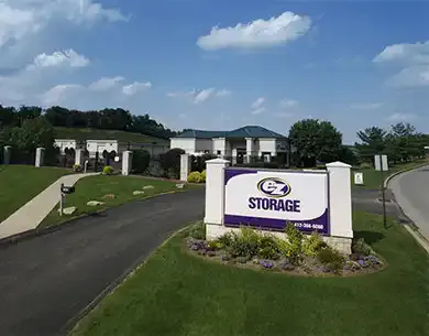 exterior view of EZ Storage facility in Ross Township
