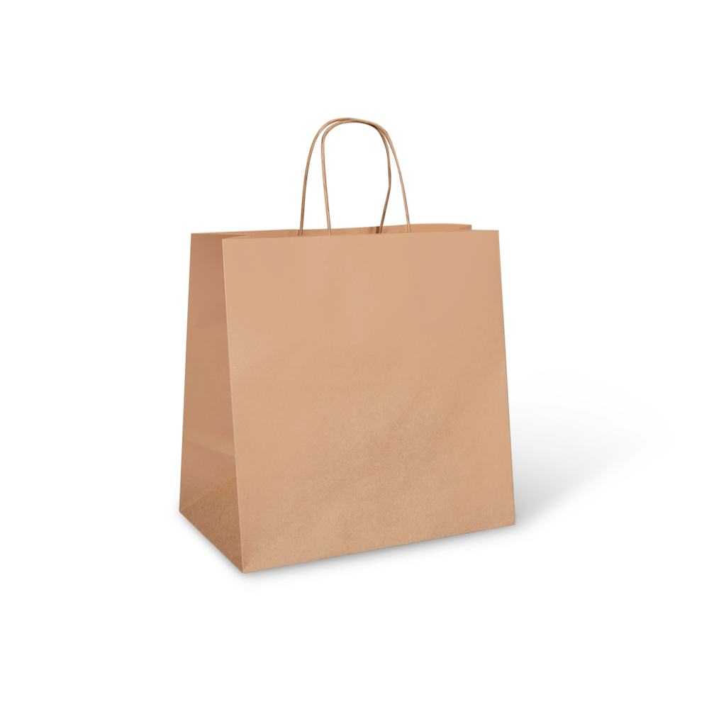 F-Pak Wholesalers - Bag Brown Handle