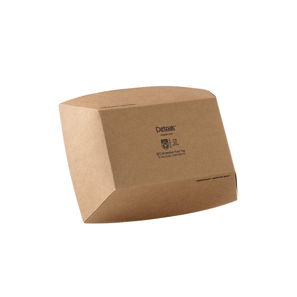 F-Pak Wholesalers - Medium Tray 3 (Poly Lined 1 Side)