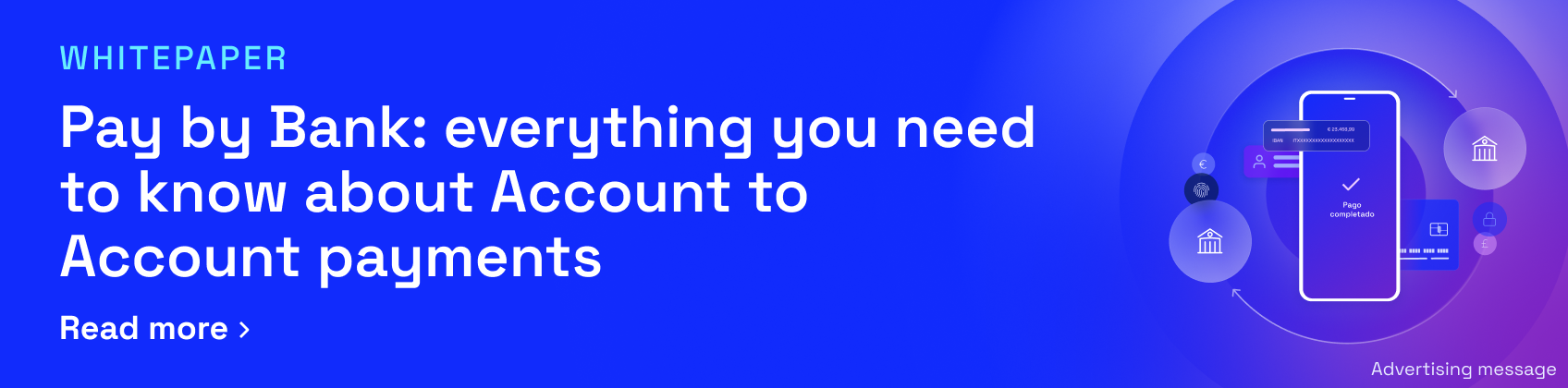 Pay By Bank: everything you need to know about Account to Account payments whitepaper banner