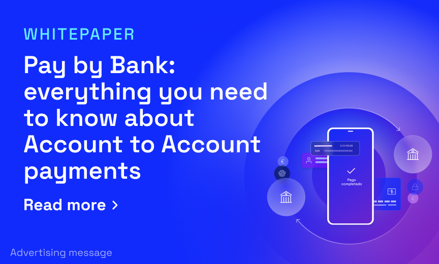 Pay By Bank: everything you need to know about Account to Account payments whitepaper banner