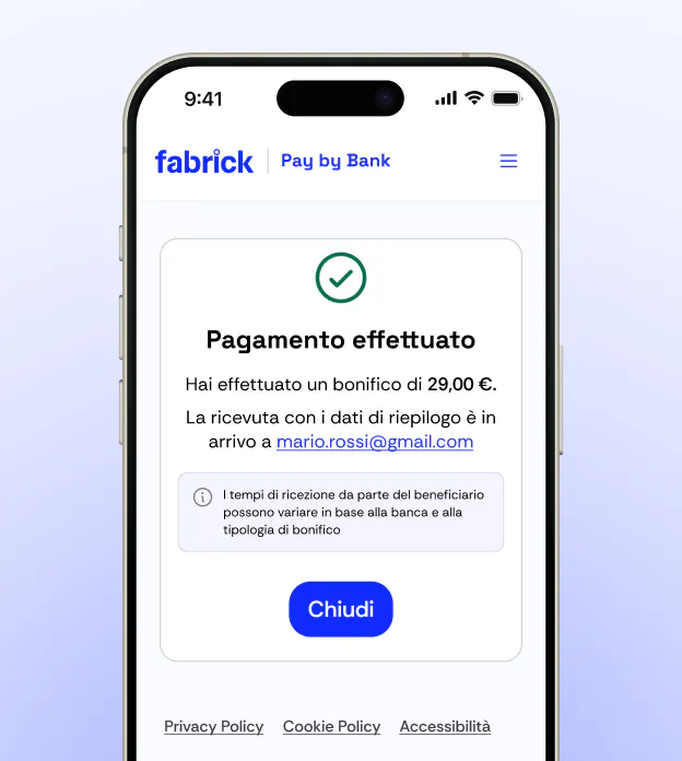 Pay by Bank - Step 4