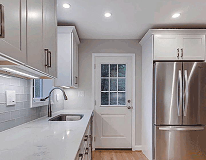 decorating above kitchen cabinets