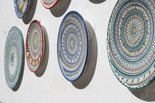 PLates with patterns