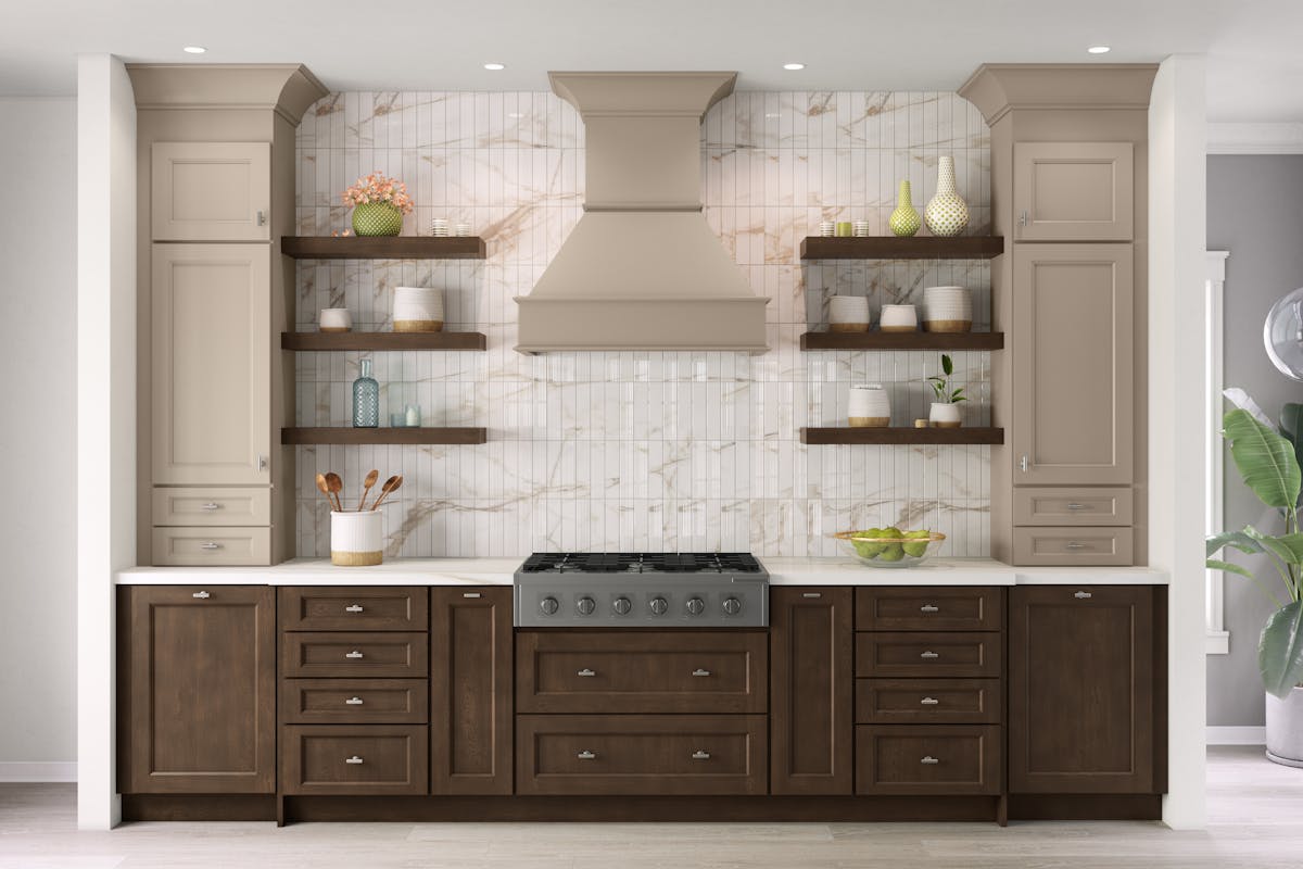 Design A Cohesive Two Tone Kitchen