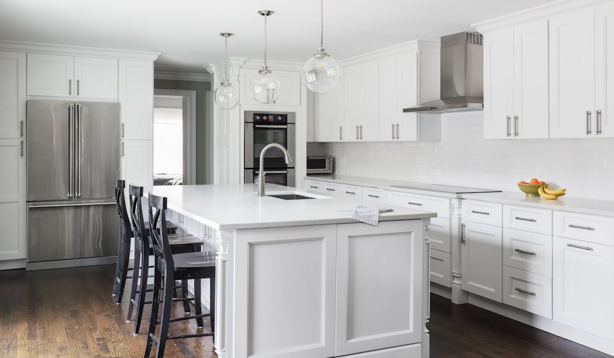 The white kitchen design trend
