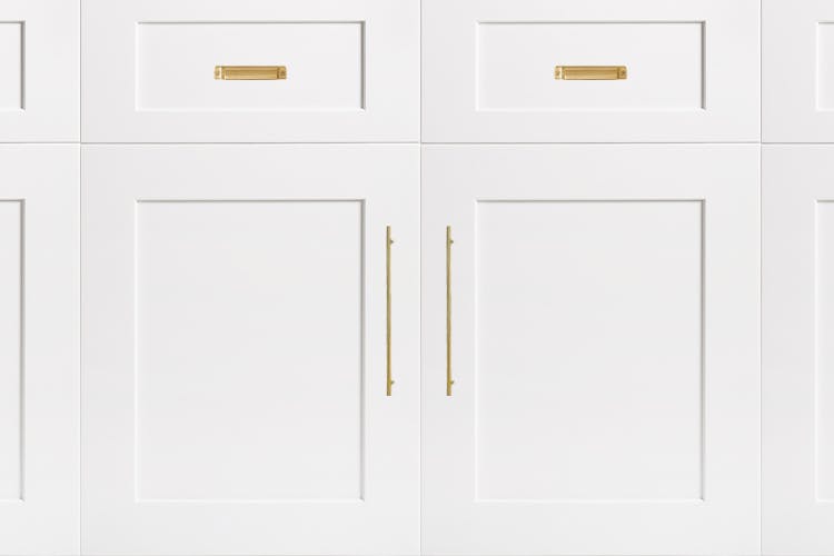 Modern kitchen cabinet handles