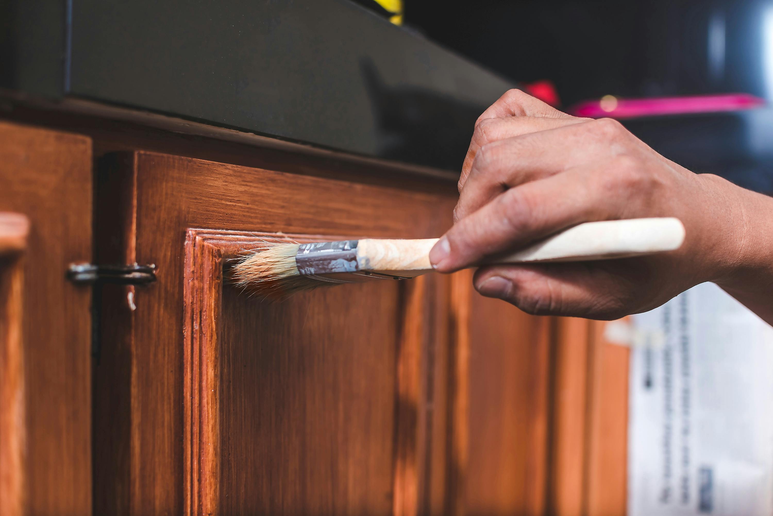 repainting cabinets