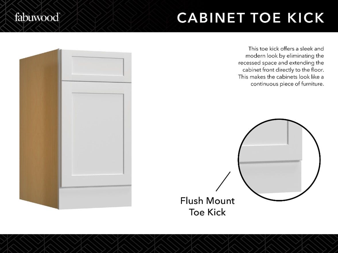 Flush Mount Toe Kick 