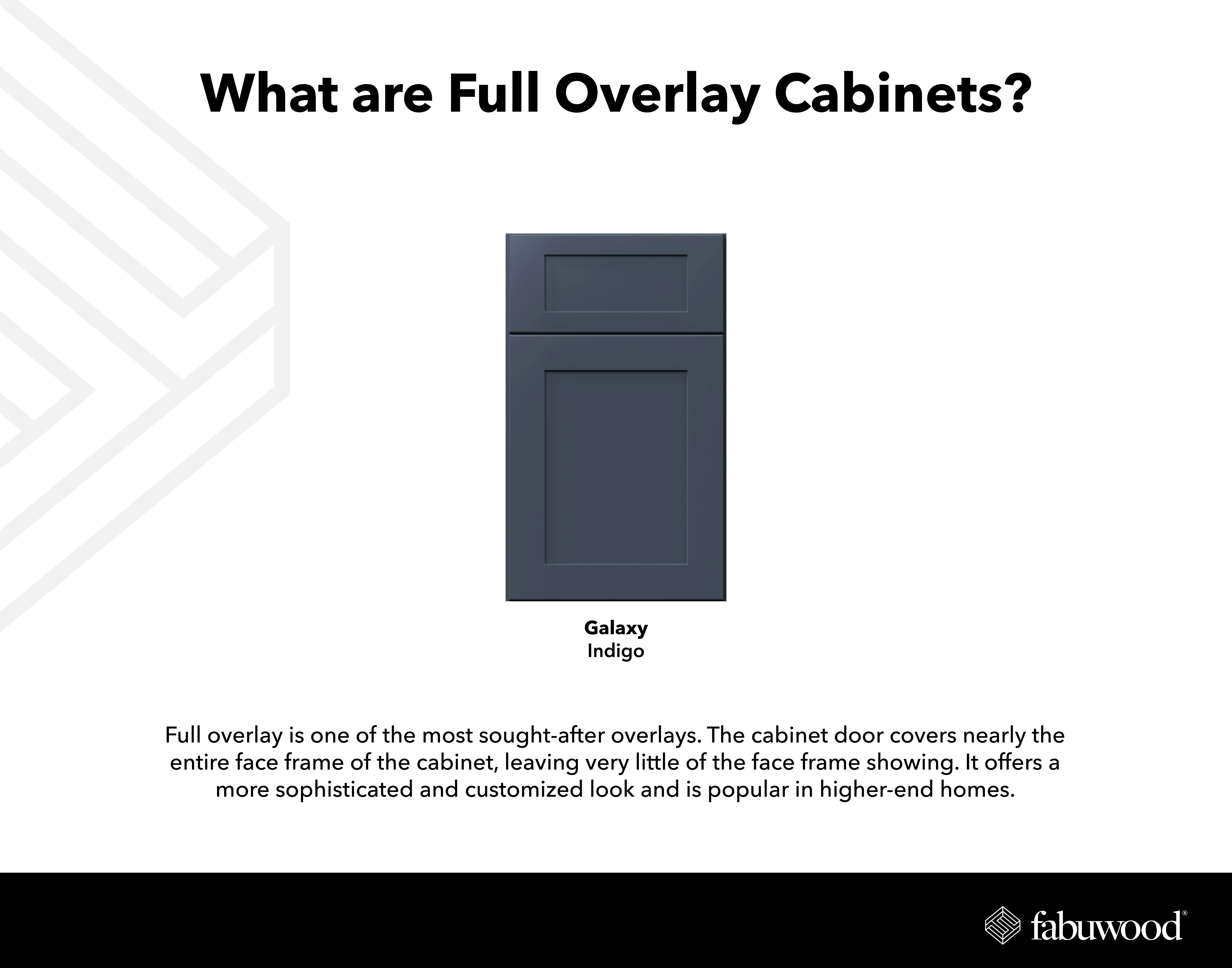 full overlay cabinets