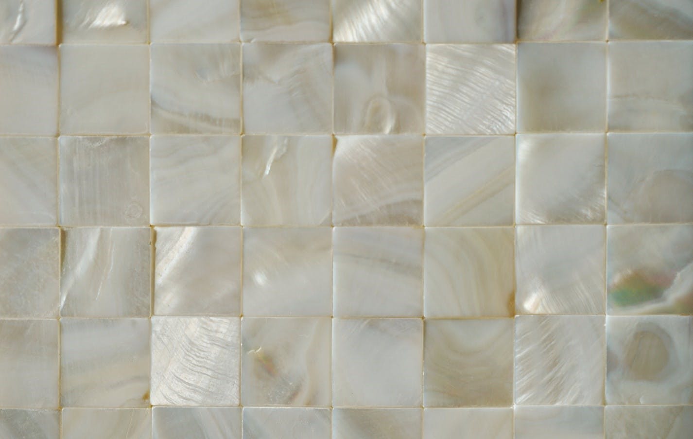 Mother of Pearl backsplash