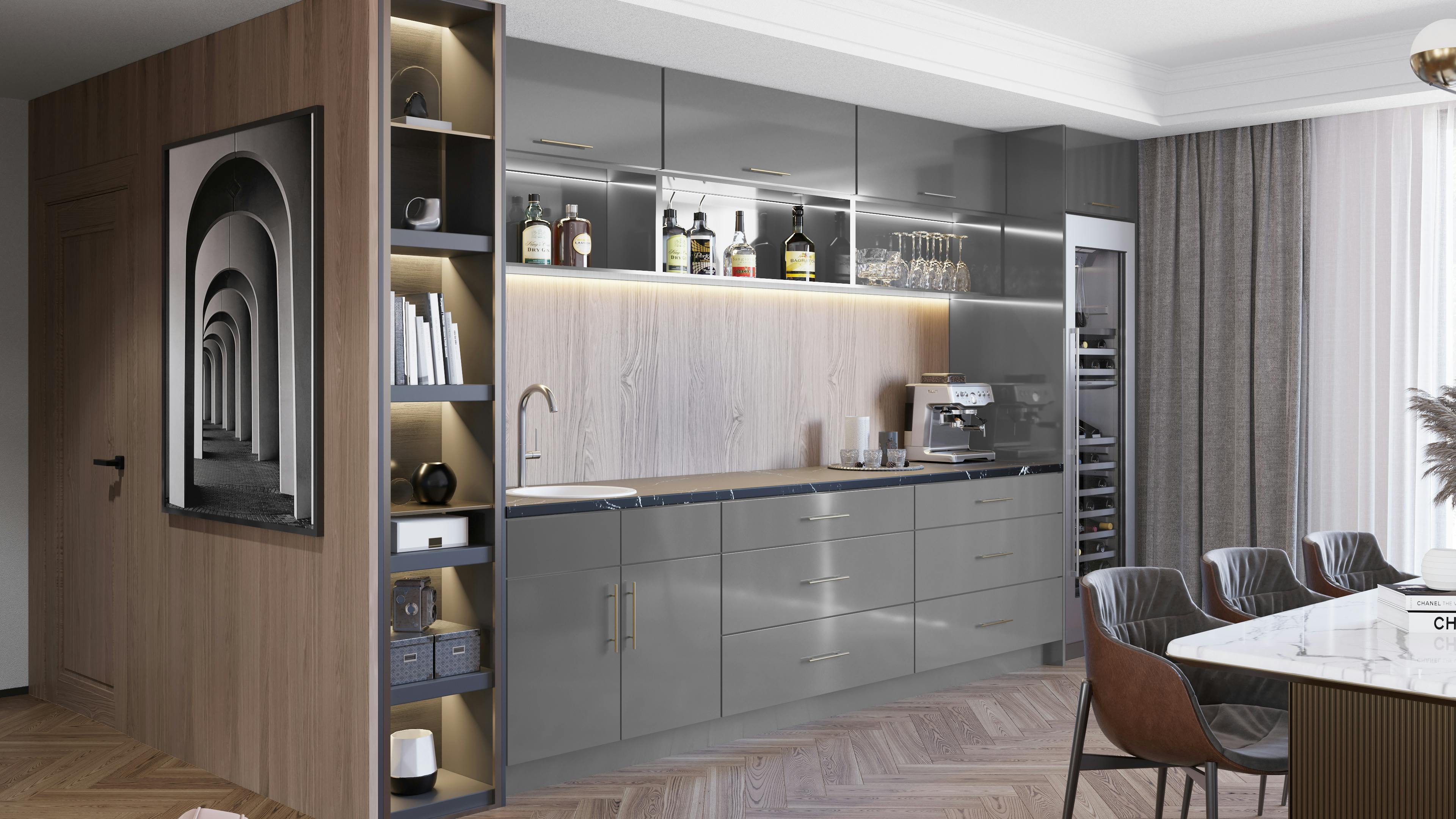 Fabuwood Illume Catalina Grigio Gloss