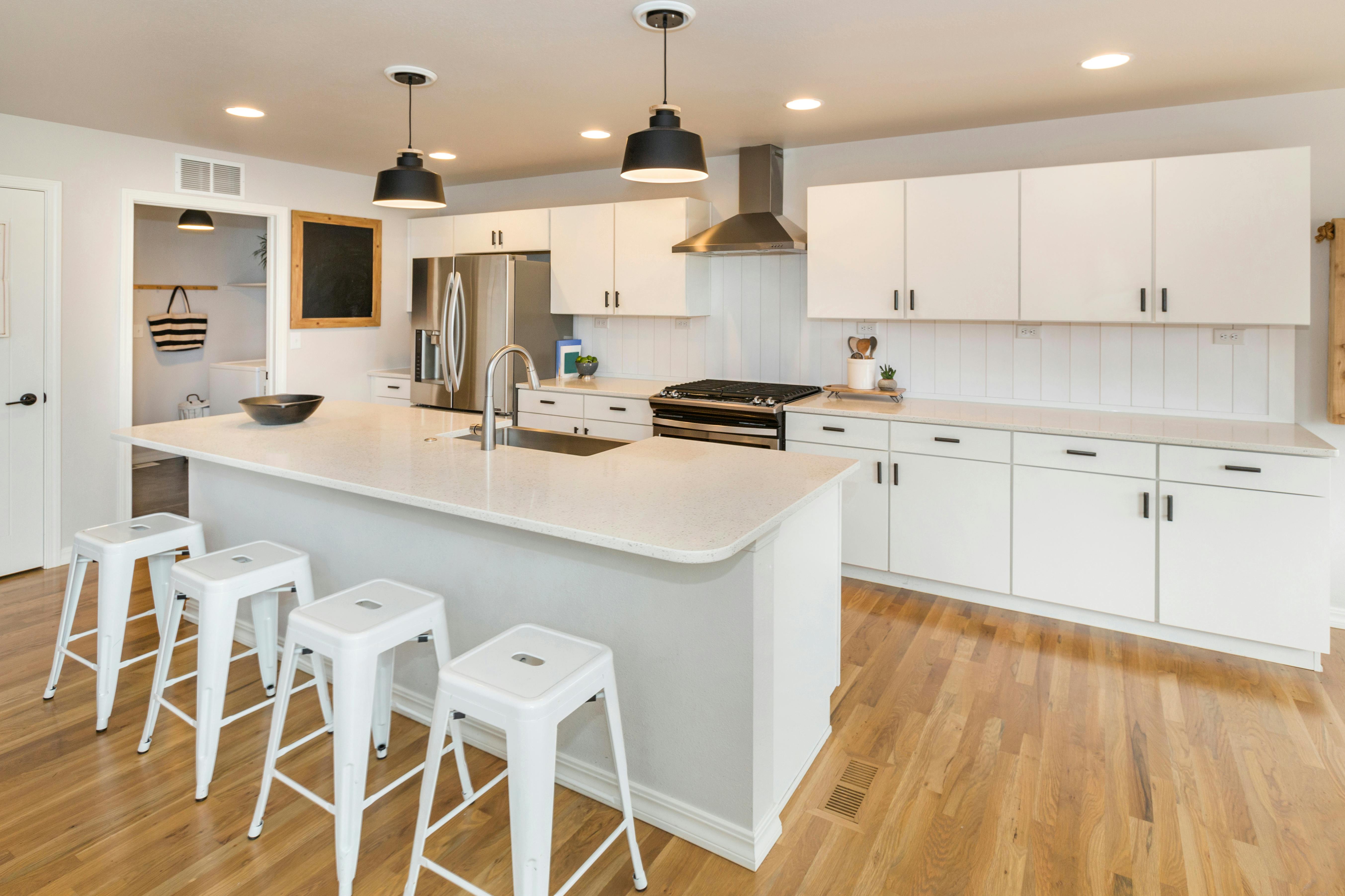 shiplap in kitchen 