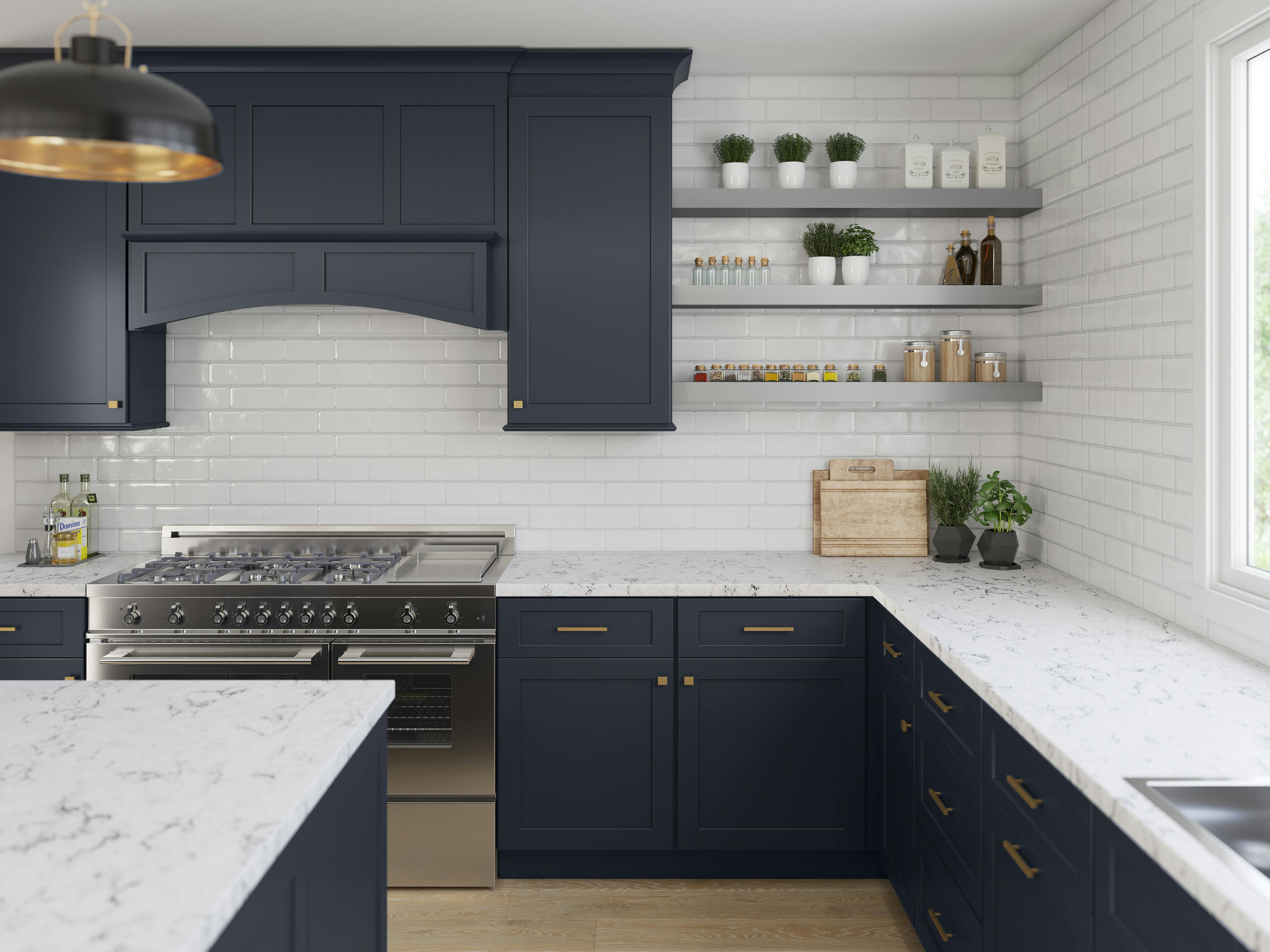 Fabuwood Galaxy Indigo kitchen 