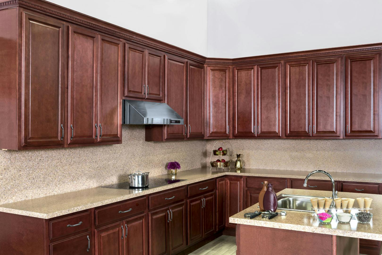 L shaped kitchens with island