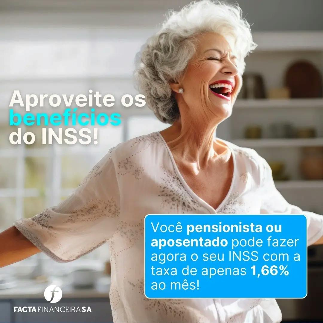 Benefícios INSS na Facta 