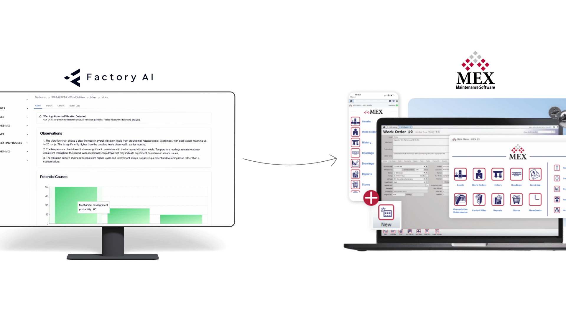 Factory AI integration with Mex