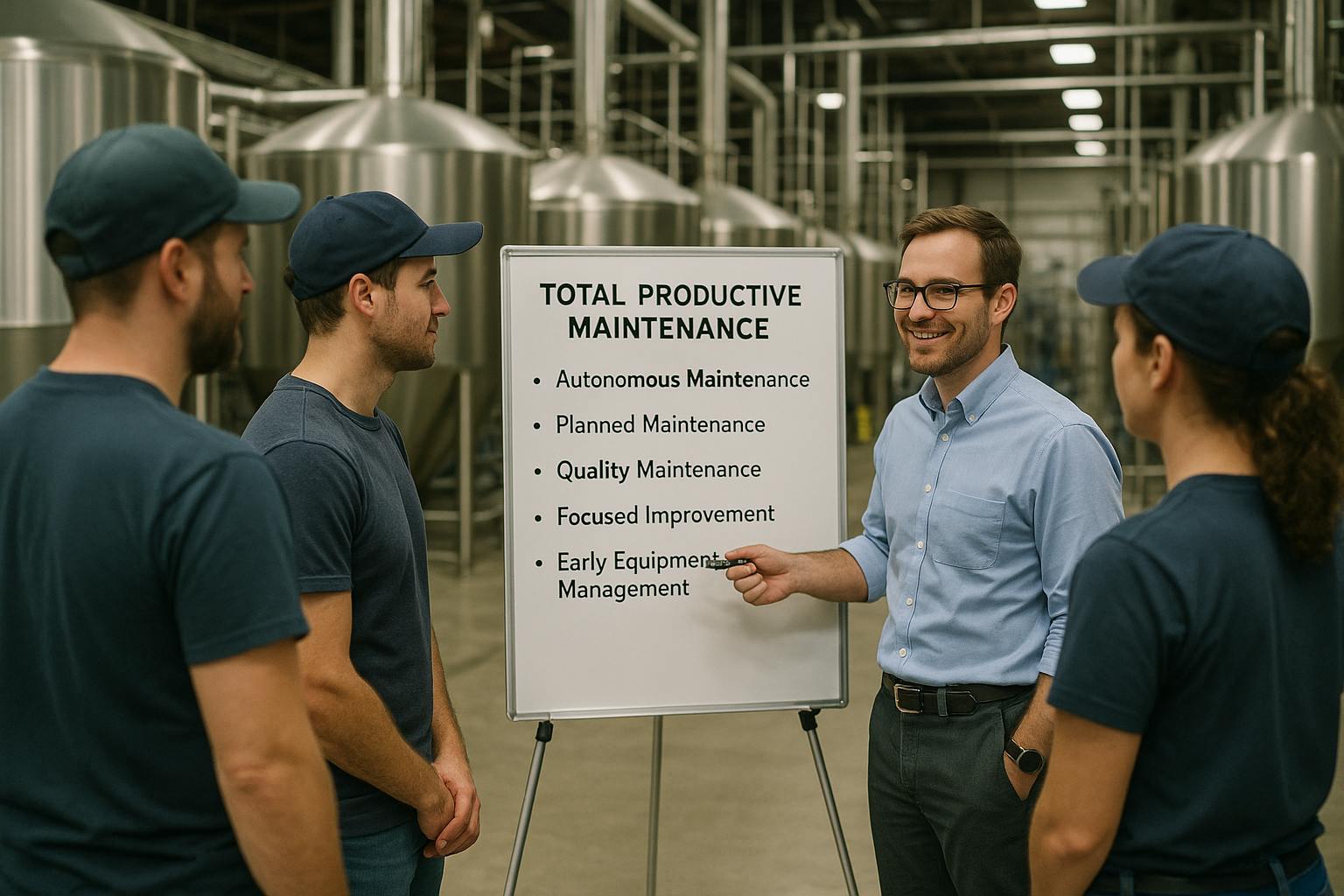 TPM in a manufacturing environment