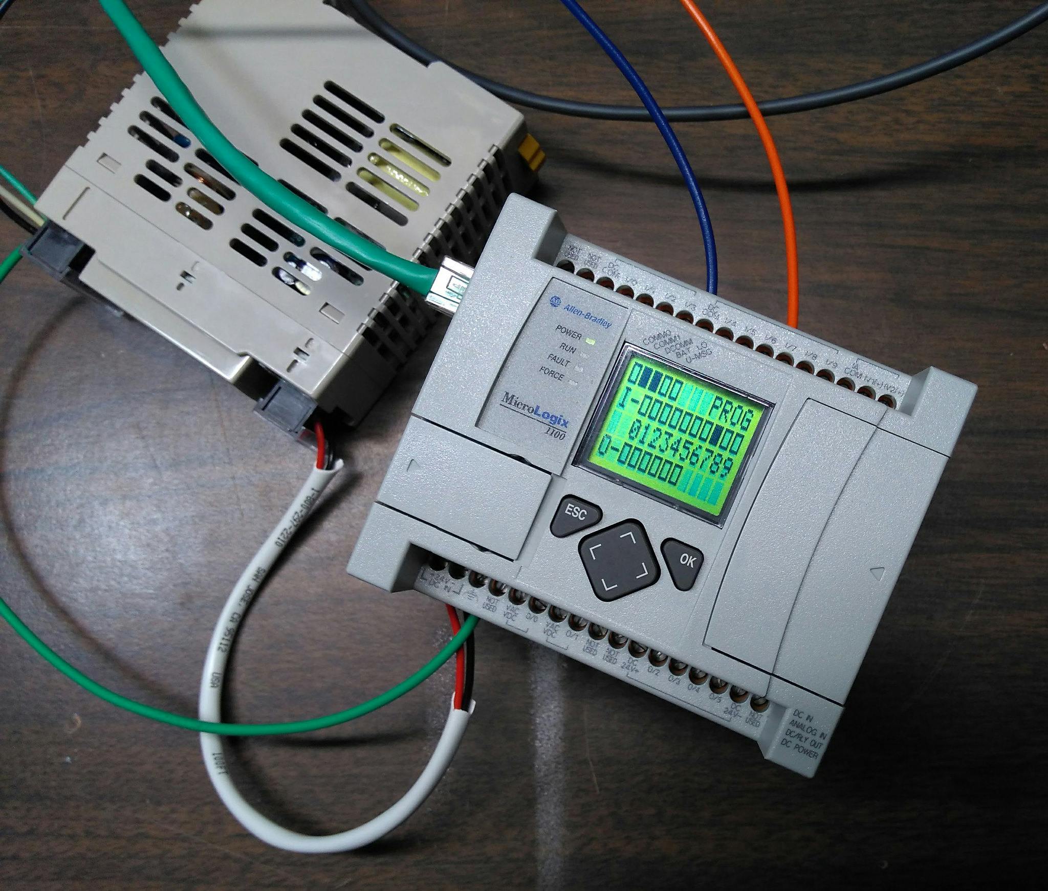 PLC microcontroller