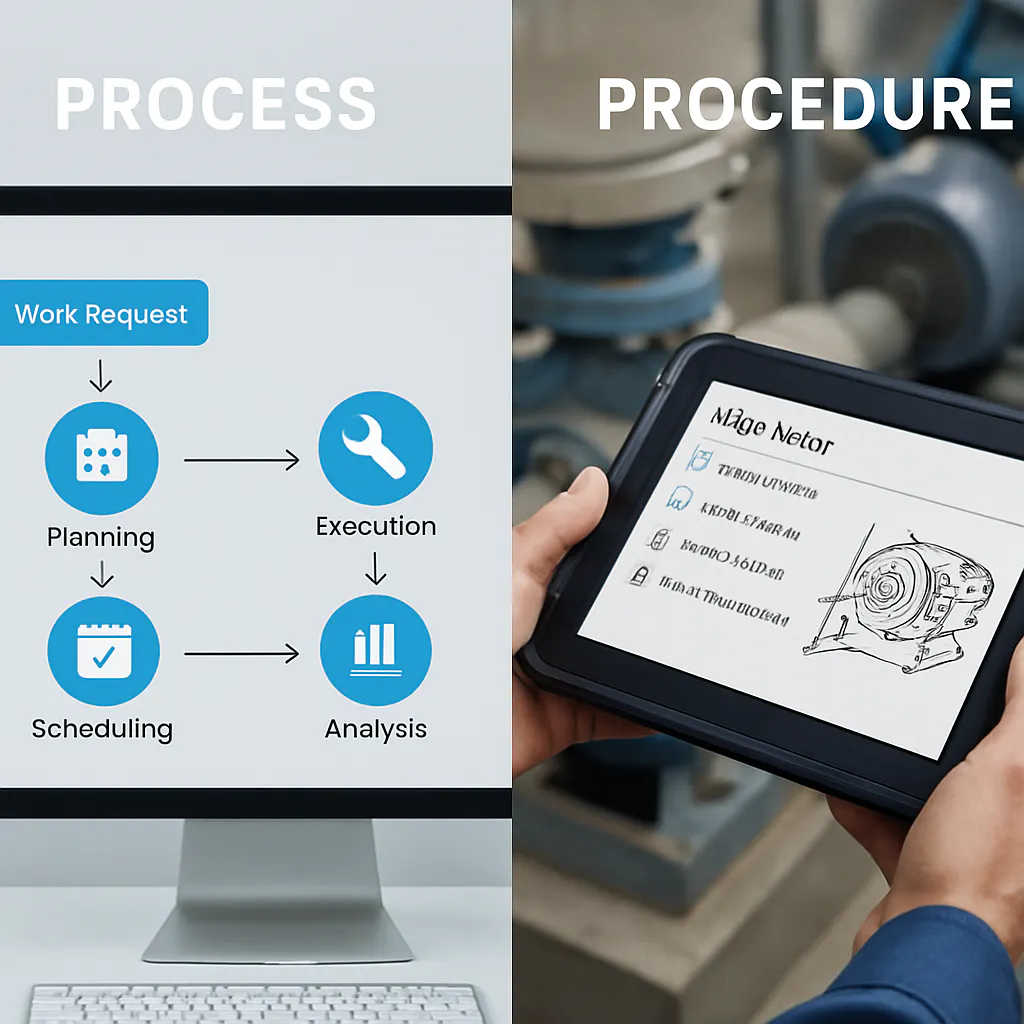 Process vs Procedure: The Critical Difference in Maintenance