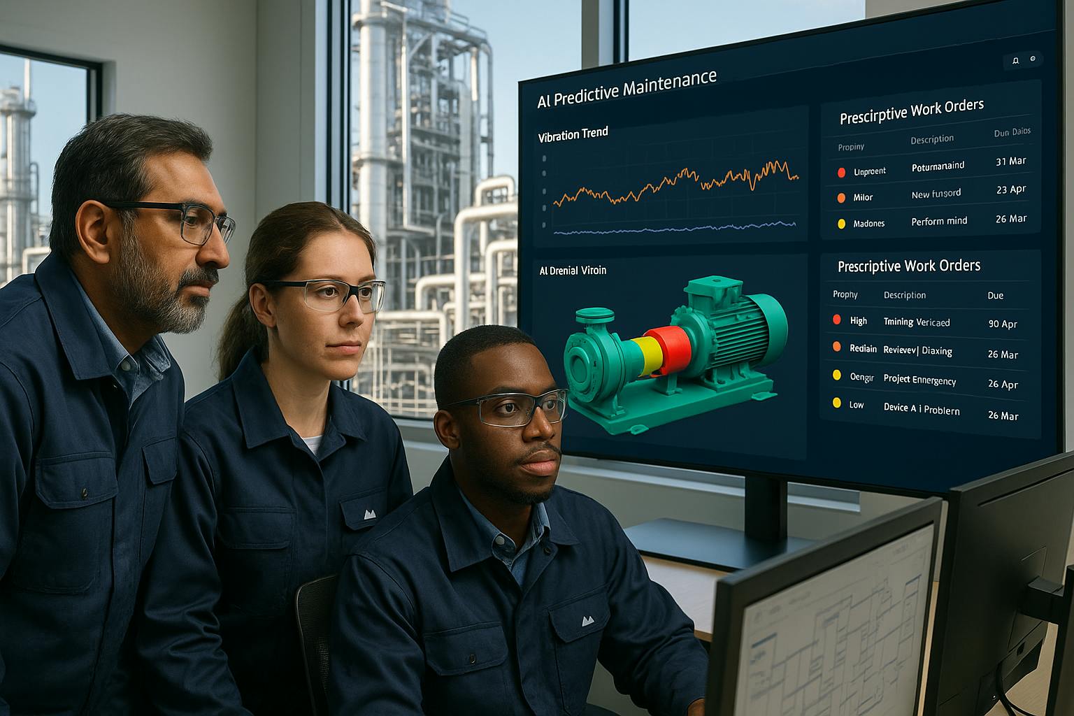 Hero image for The 2025 Chemical Plant Reliability Playbook: AI Predictive Maintenance Use Cases in Action