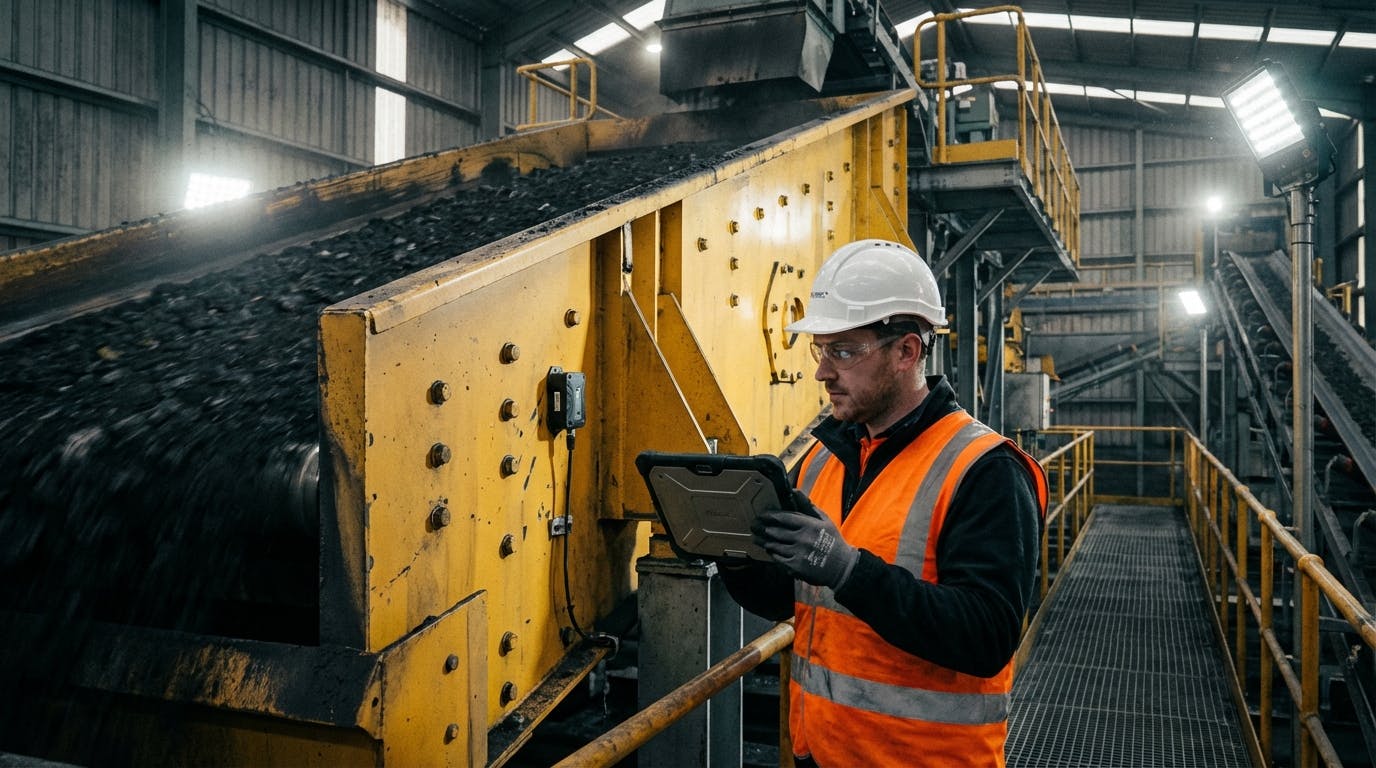 Hero image for Beyond the Shake: The Reliability Engineer’s Guide to Vibrating Screen Performance Monitoring in a CHPP