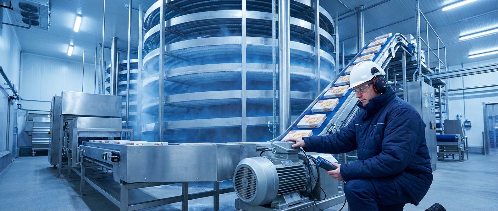 Hero image for Preventative Maintenance for Spiral Freezers: How to Keep the "Heart" of Your Line Beating