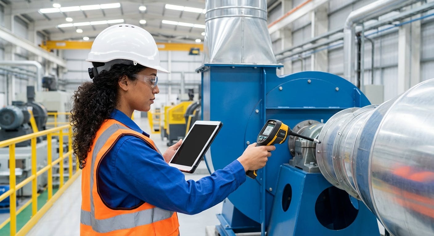 Hero image for Vibration Monitoring for Centrifugal Blowers: Beyond Basic Balancing