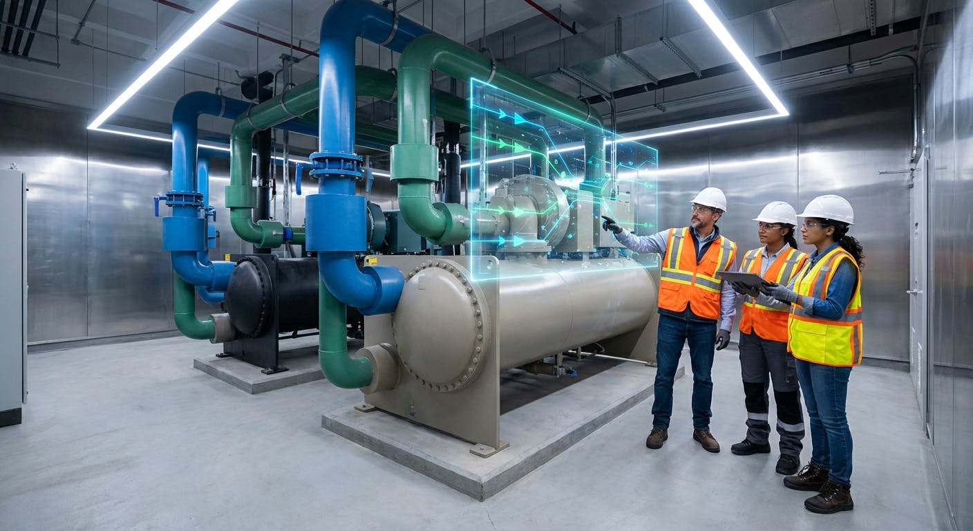 Hero image for PPO Reinforcement Learning for Chiller Plants: Moving Beyond PID Control