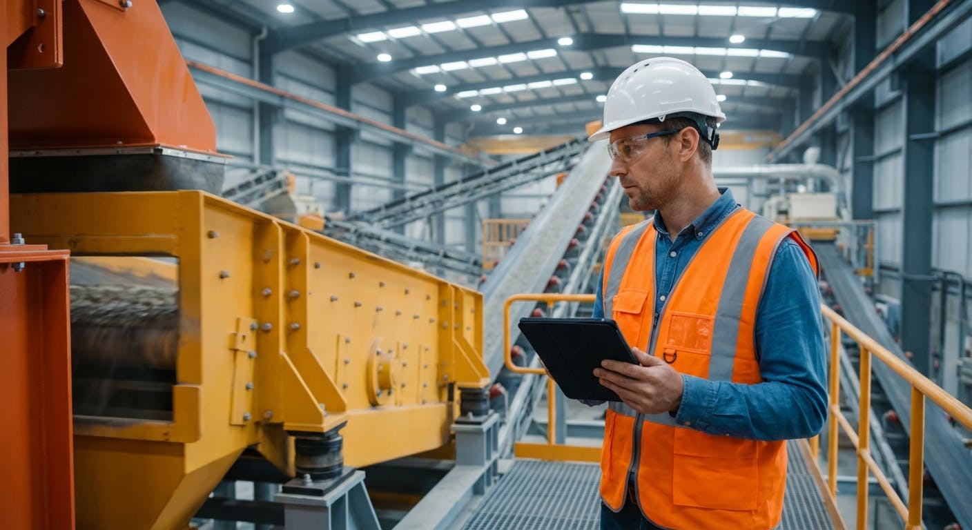 Hero image for Vibrating Screen Excitation Frequency Analysis: The Operational Guide for Reliability Engineers