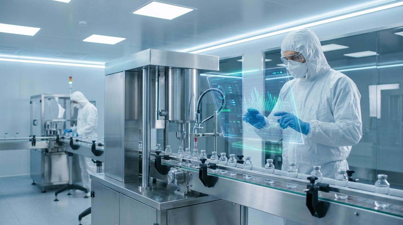 Hero image for OEE Software for Pharmaceutical Vial Filling: How to Maximize Yield Without Compromising Compliance