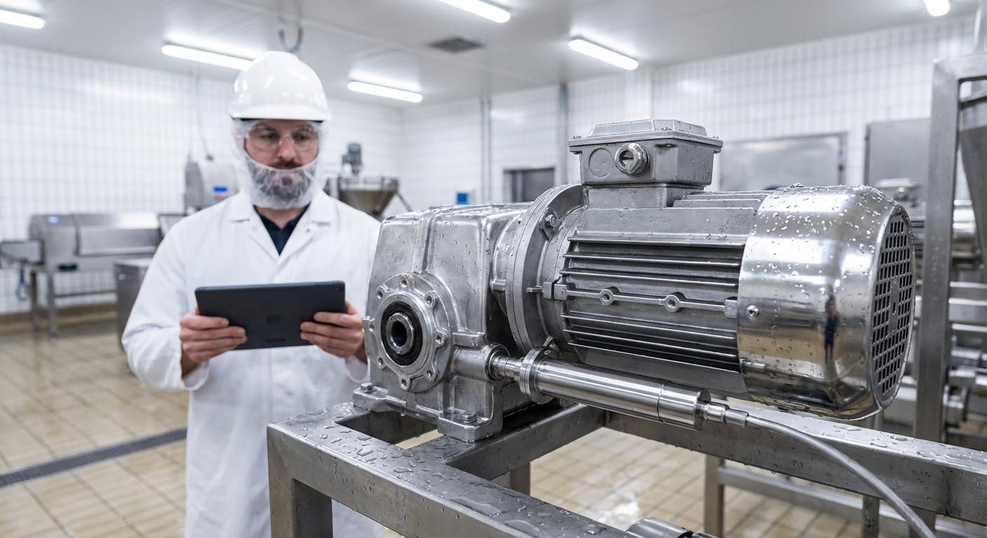 Hero image for Beyond the Rating: Why IP69K Vibration Sensors Are Critical for Meat Processing Reliability