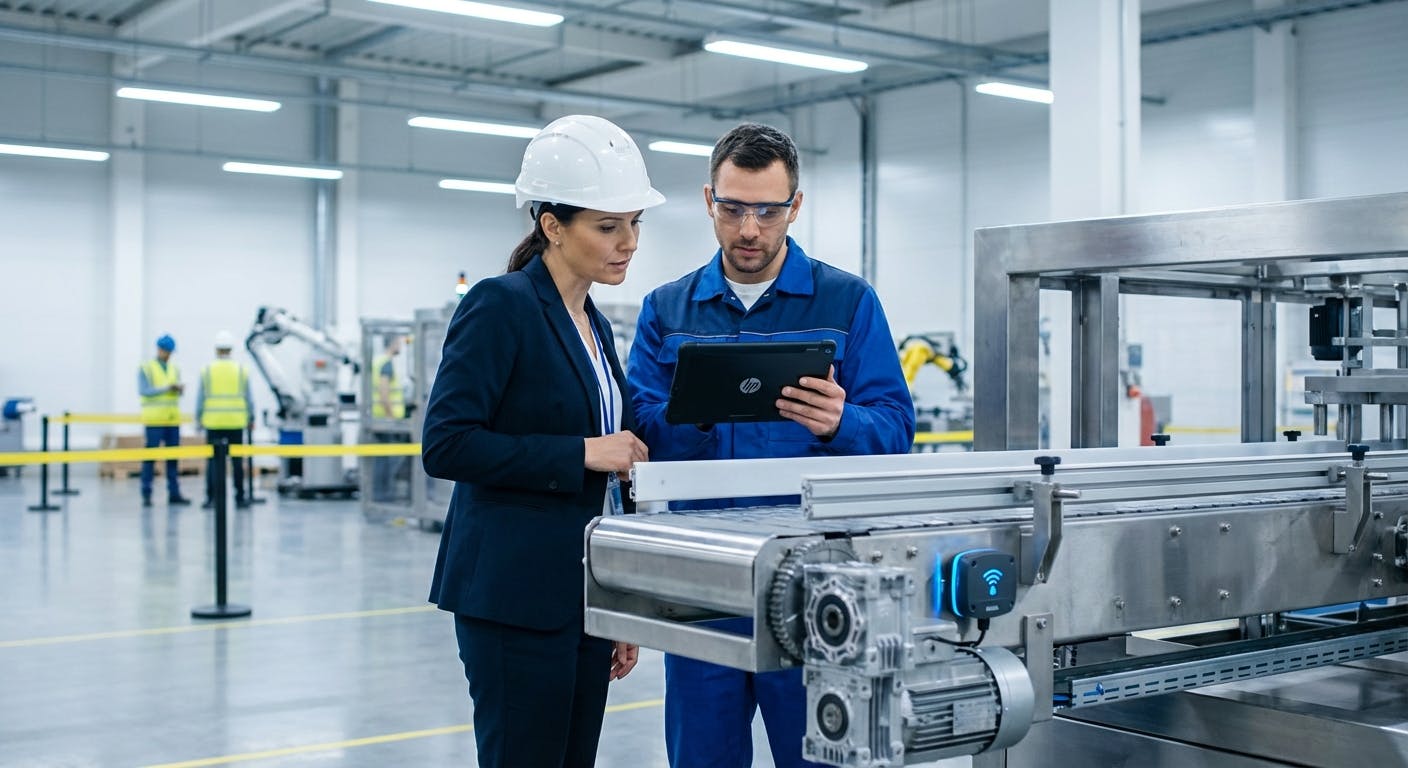 Hero image for Industrial AI Statistics (2026): The Hard Data Behind Manufacturing's Transformation