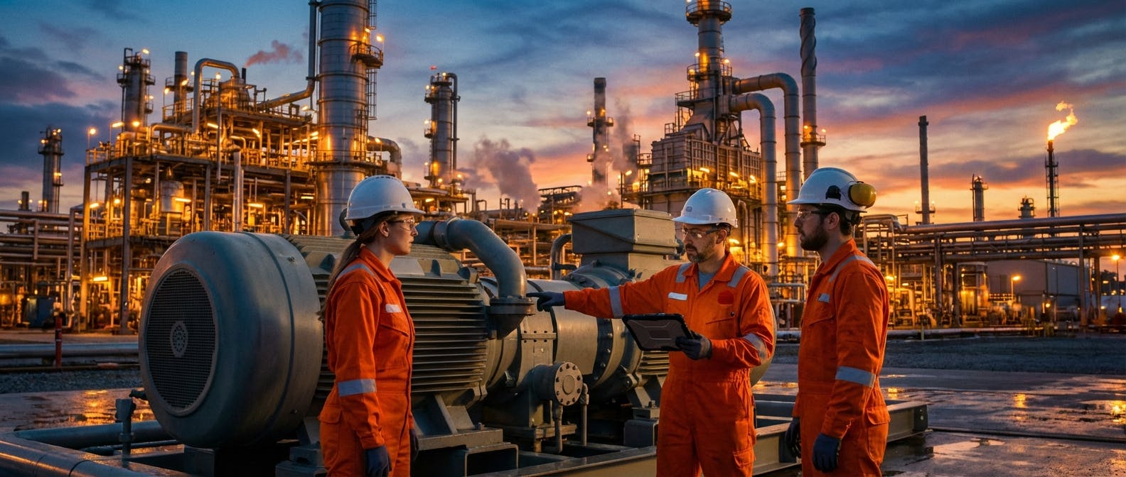 Hero image for Oil and Gas Predictive Maintenance: How to Move From "Data Overload" to "Asset Intelligence"
