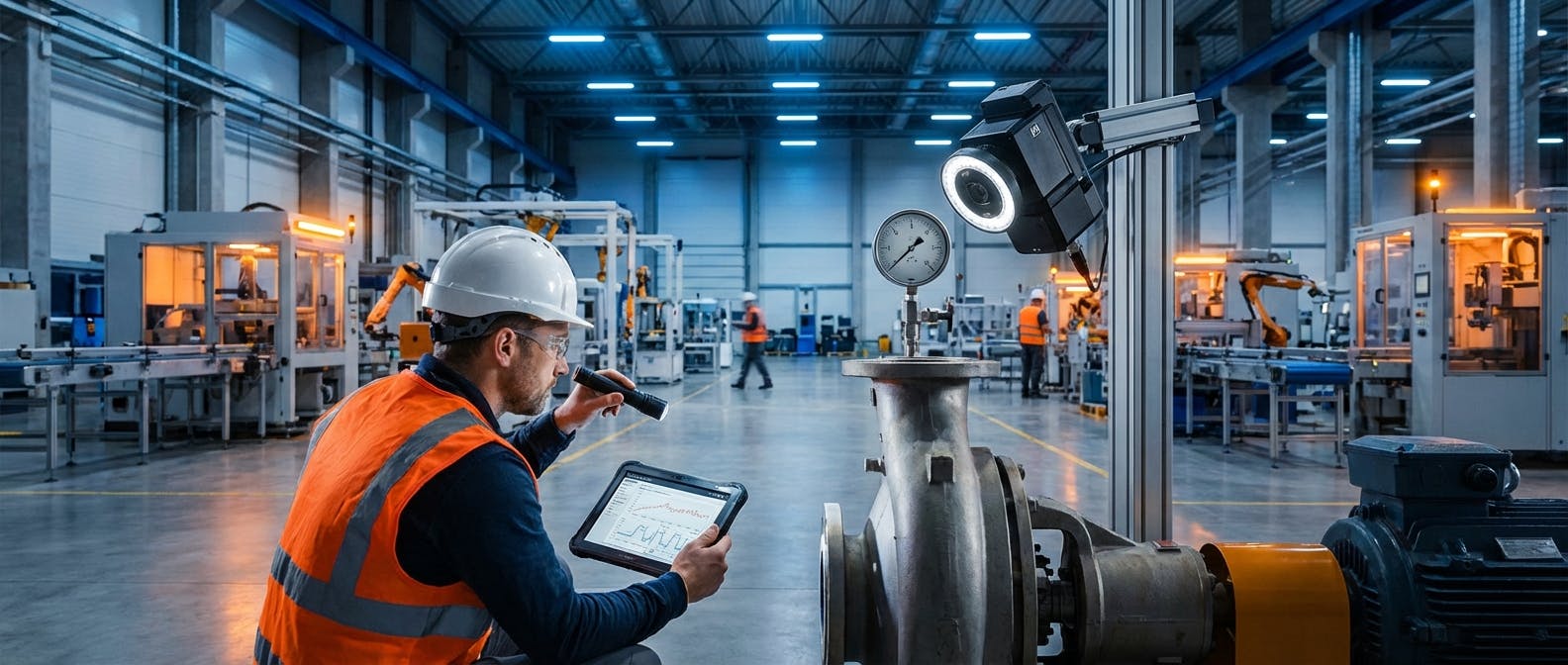 Hero image for Computer Vision Predictive Maintenance: Turning Cameras into Intelligent Industrial Sensors