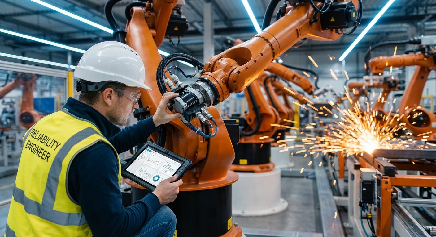 Hero image for Robotics Predictive Maintenance: How to Break Data Silos and Prevent Joint Failure