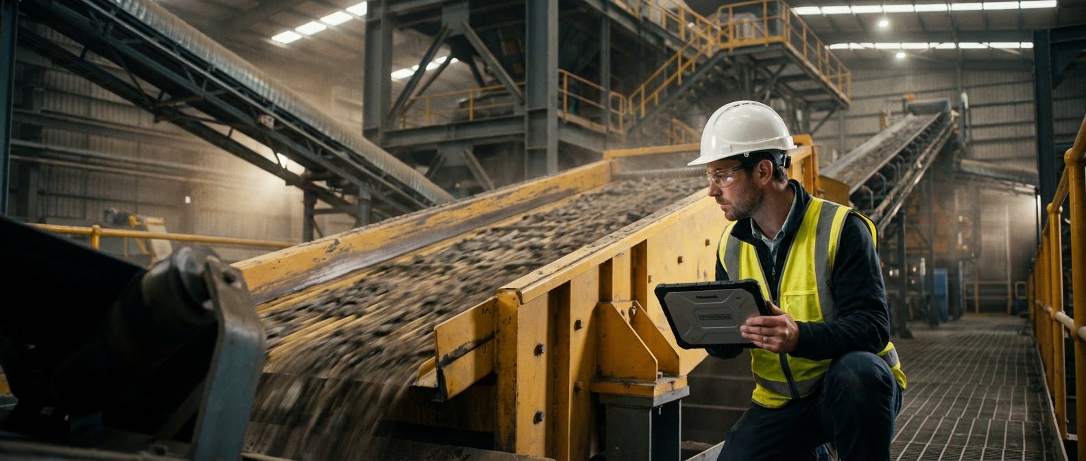 Hero image for Beyond Bearings: A Reliability Engineer’s Guide to Vibrating Screen Monitoring in Mineral Processing